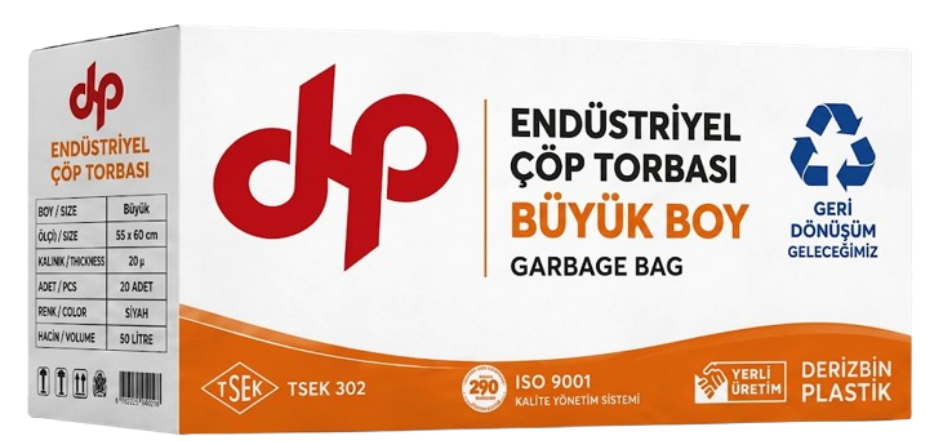 Endüstriyel Çöp Torbası Büyük Boy
