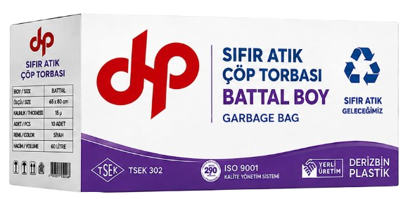 Battal Boy 72*95 Çöp Torbası