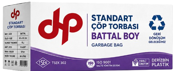 Standart Çöp Torbası Battal Boy